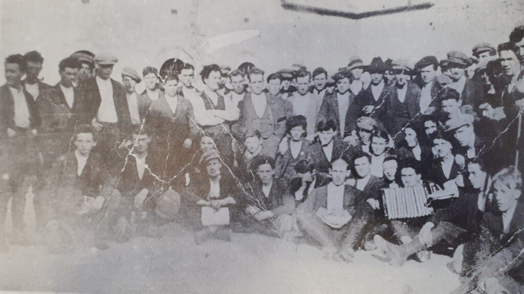 Republican prisoners in Tralee Jail in 1922