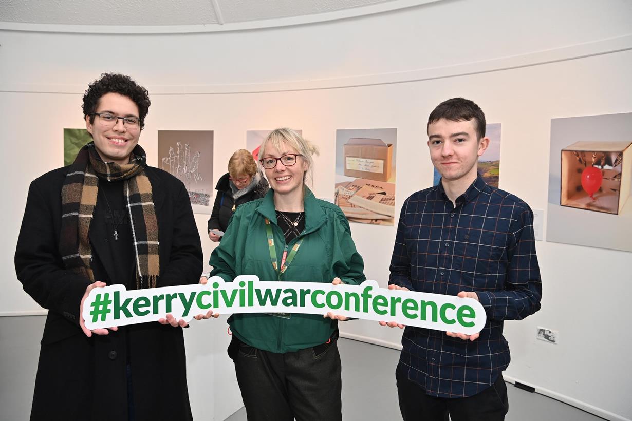 29. Students from MTU Kerry and Kerry College collaborated on the outstanding Mise, Le Meas exhibition, that took place during the conference