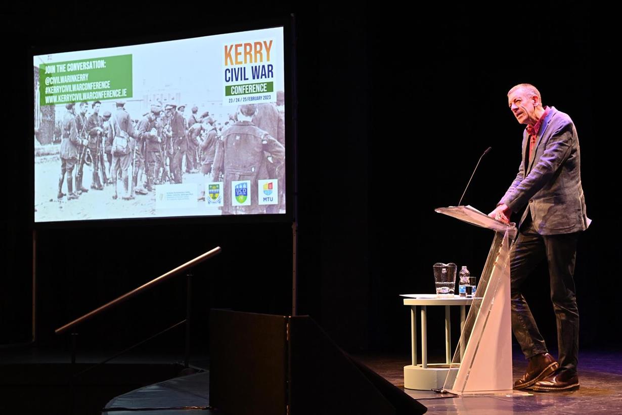 4. Kerry Civil War conference keynote speaker, Professor Diarmaid Ferriter